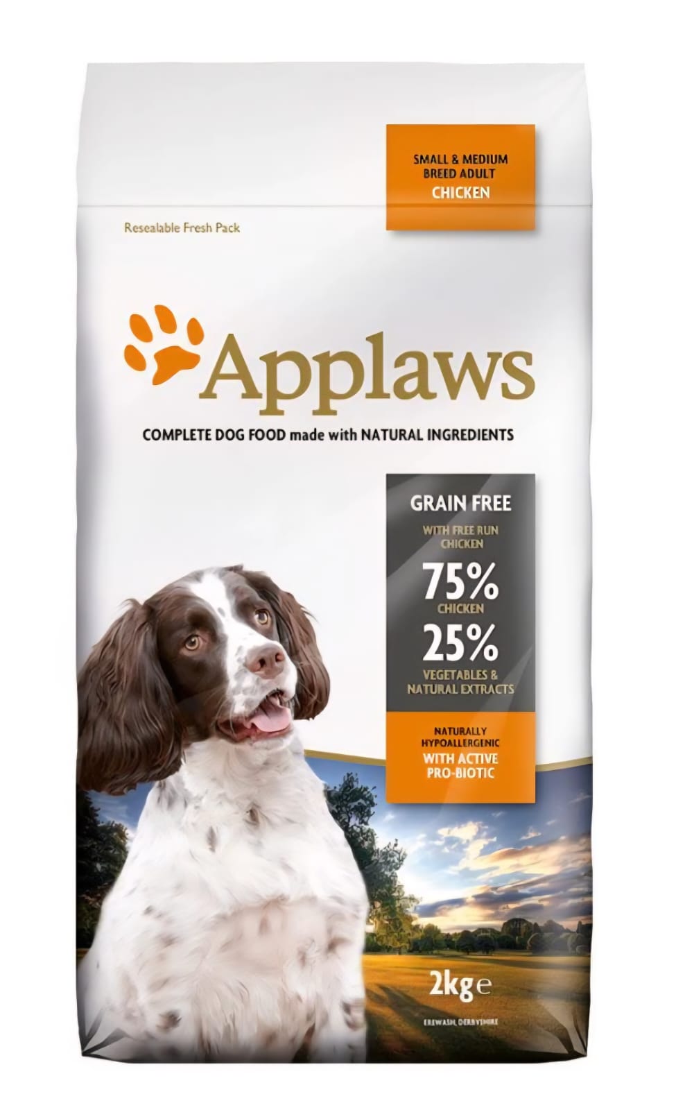 Applaws Small And Medium Chicken For Dogs 2kg