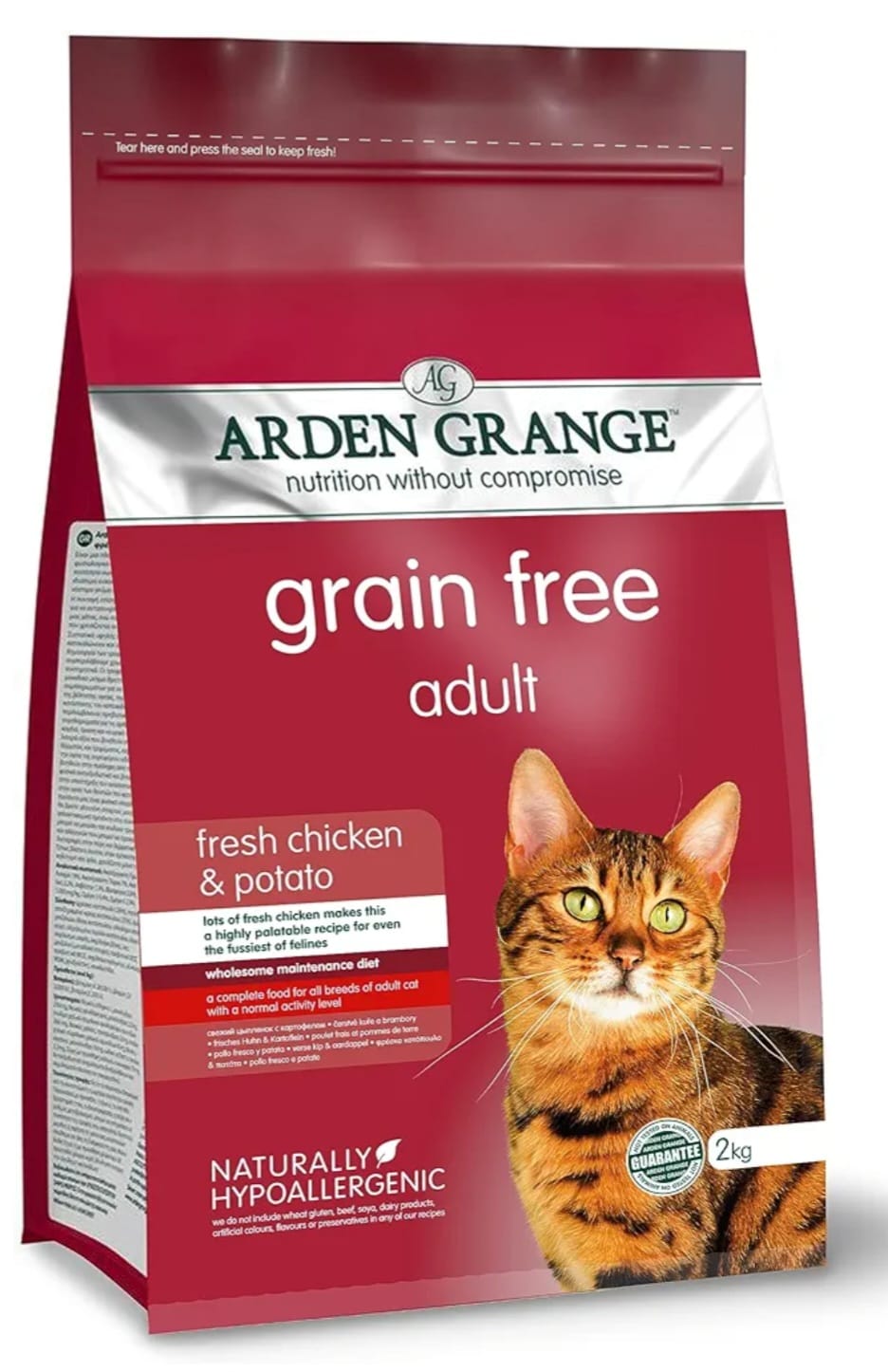 Arden Grange Grain Free Fresh Chicken And Potato 4kg