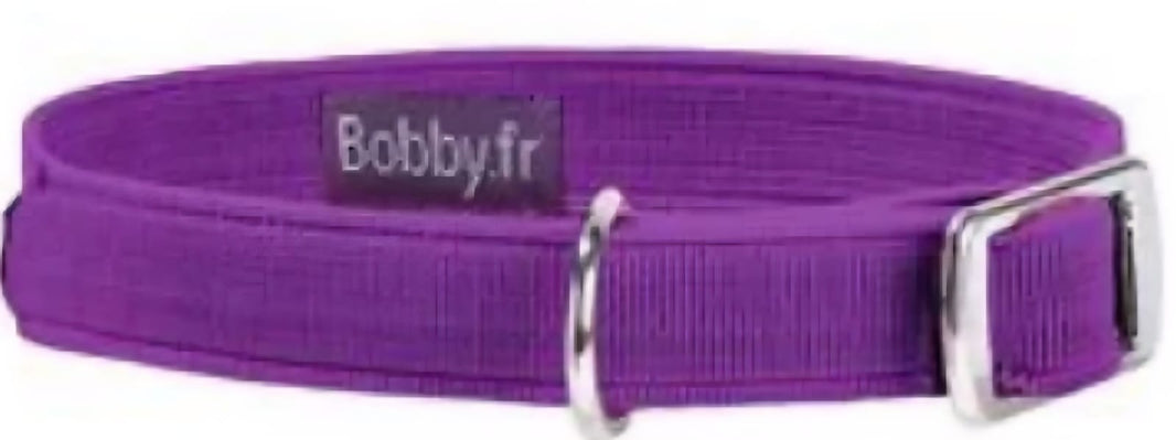 Bobby Purple Stretchable Premium Collar