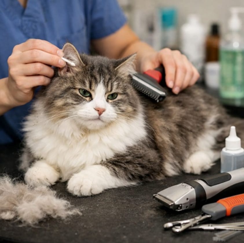 Cat Basic Grooming