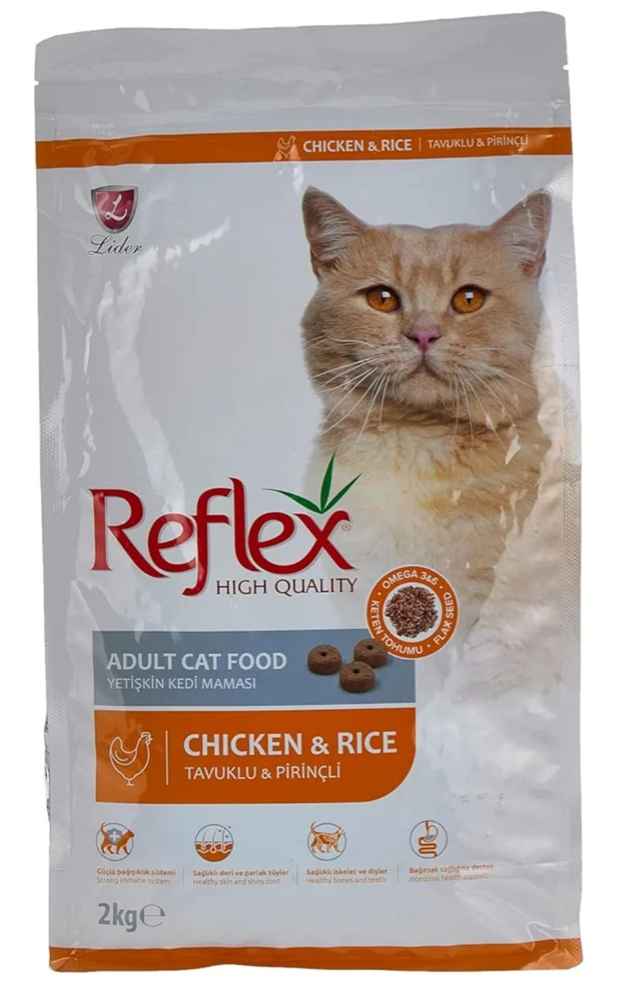 Reflex Adult Cat Chicken And Rice 2kg
