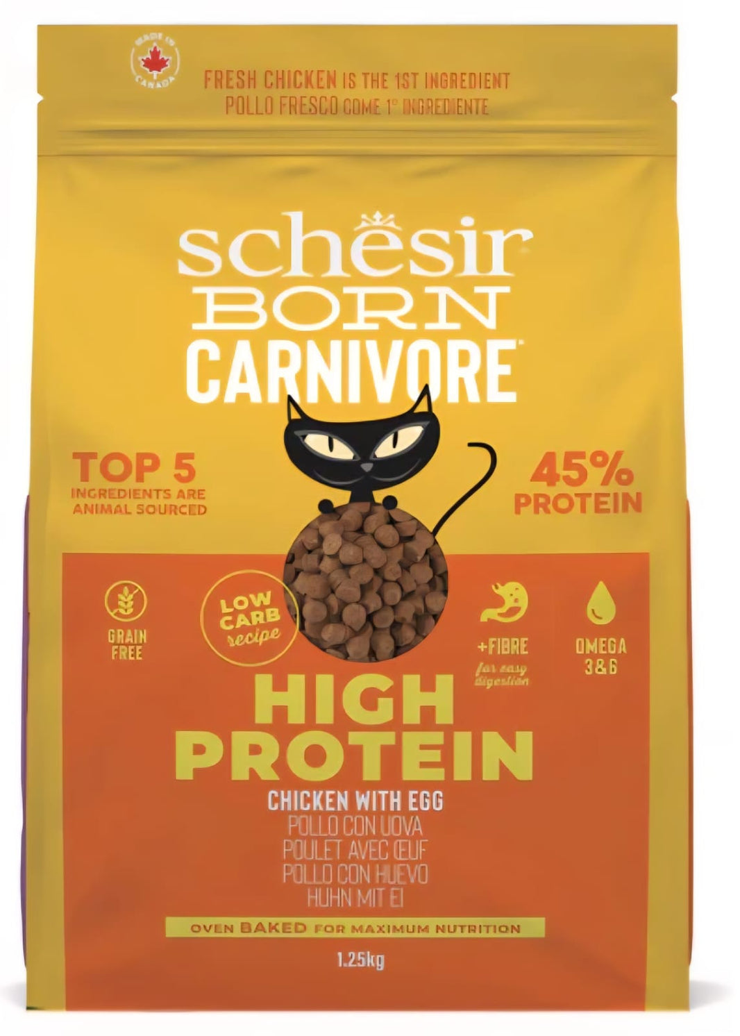 Schesir Born Carnivore High Protein Chicken With Egg 1.25kg