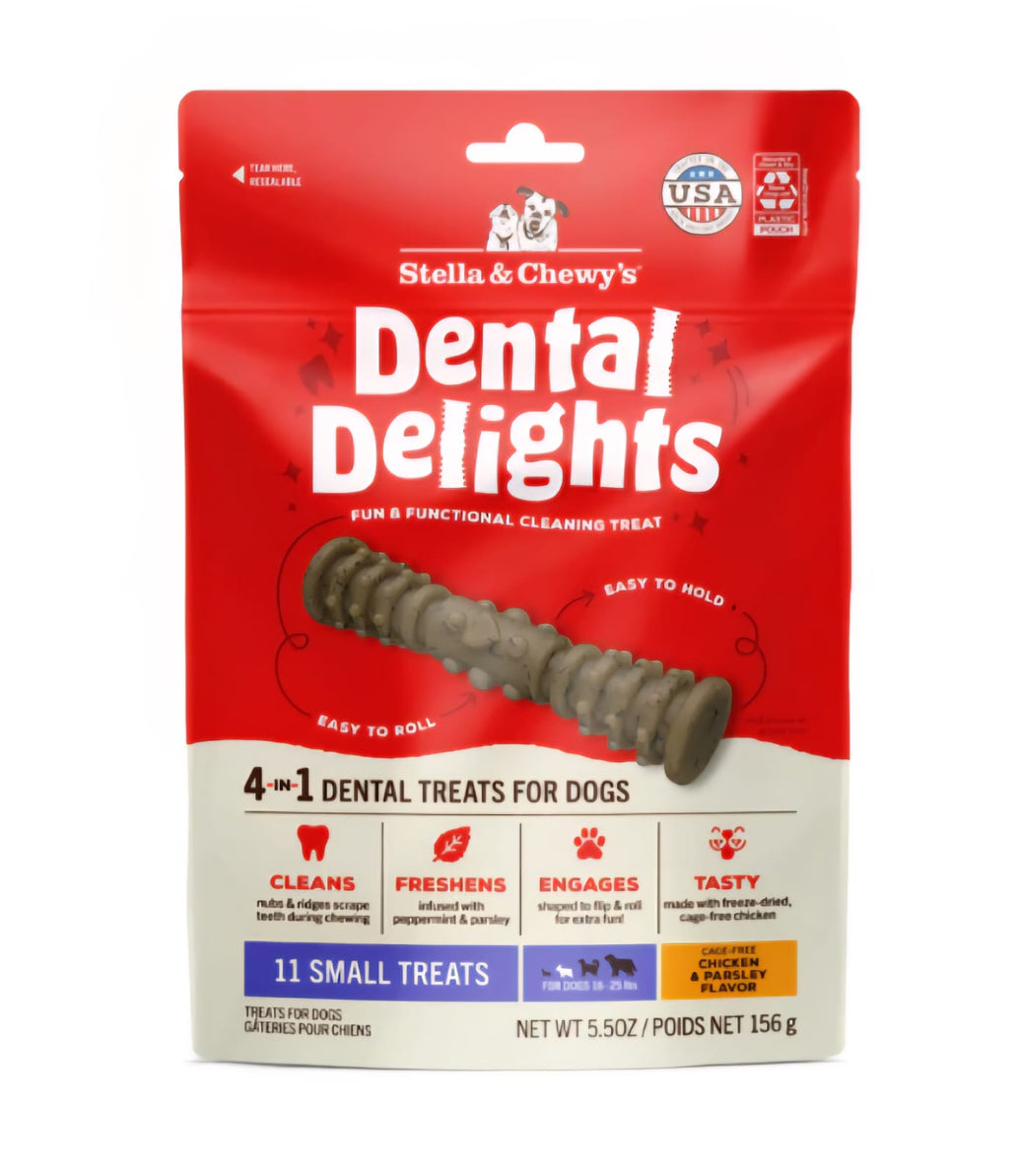Stella And Chewy's Dental Delights 11 Small Treats for Dogs 156g