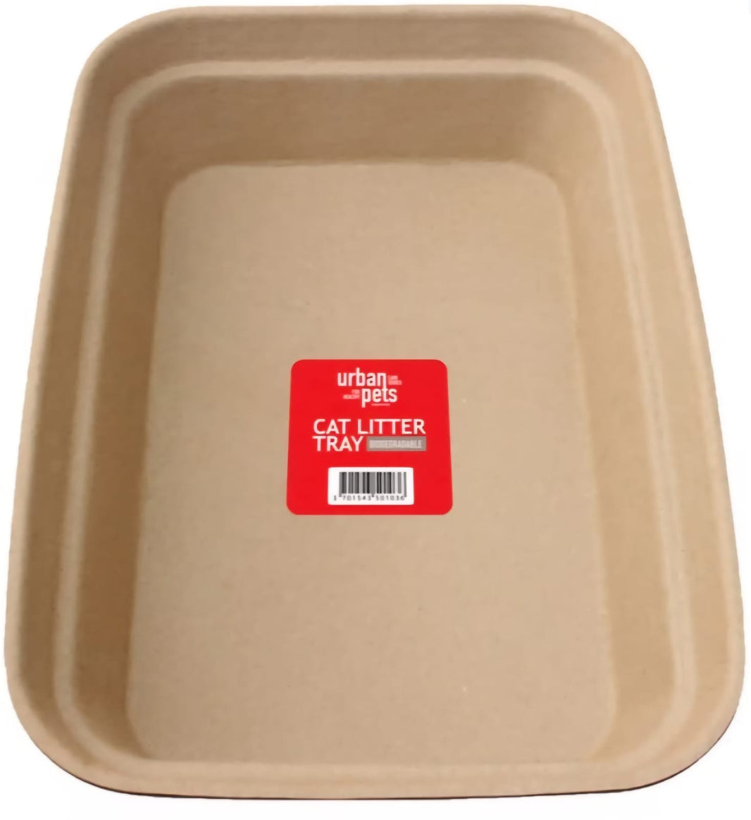 Urban Pets Biodegradable Cat Litter Tray