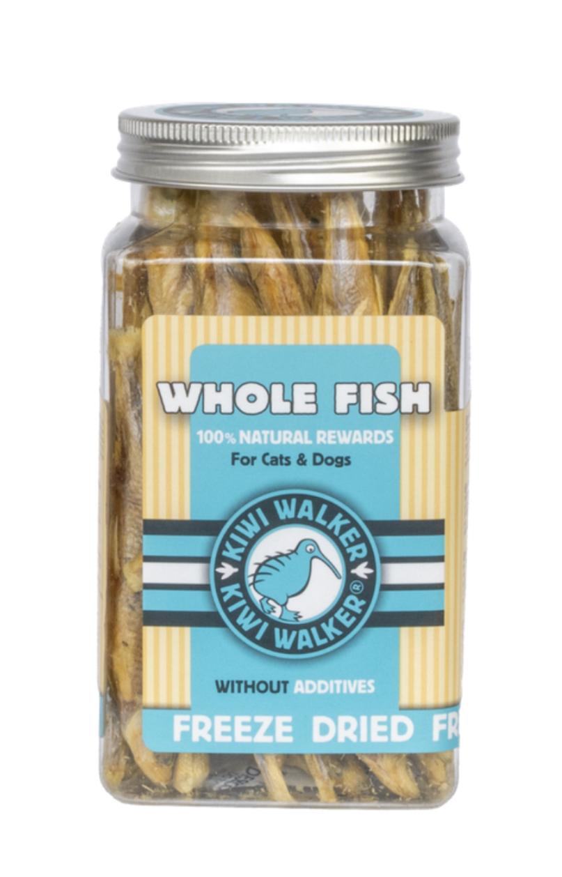 Kiwi Walker Freeze Dried Whole Fish Dog & Cat Treats 70G