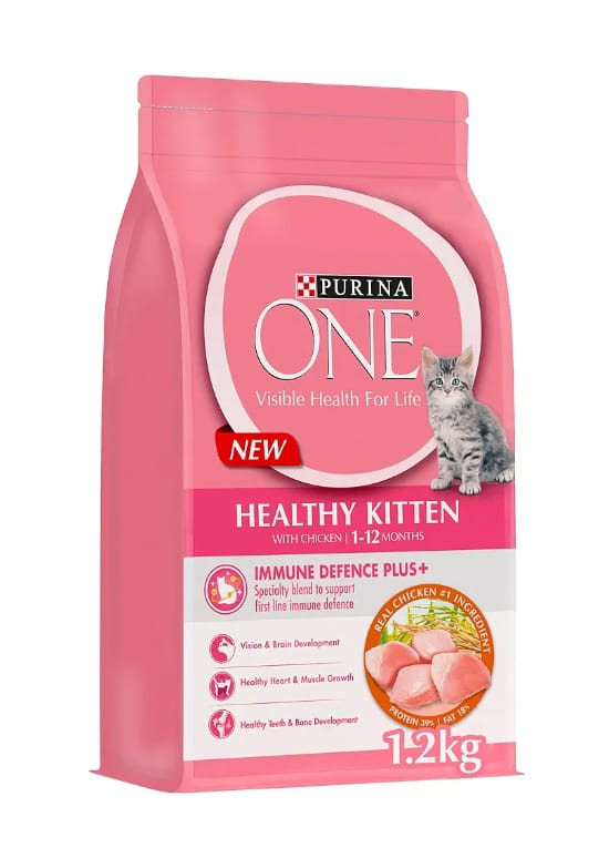 Purina ONE Healthy Kitten with Chicken (1-12 Months) 1.2KG