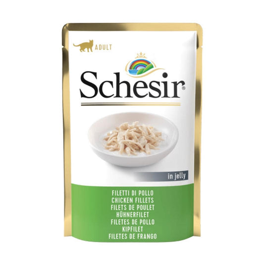 Schesir Cat Pouch-Wet Food Tuna with Salmon 85g