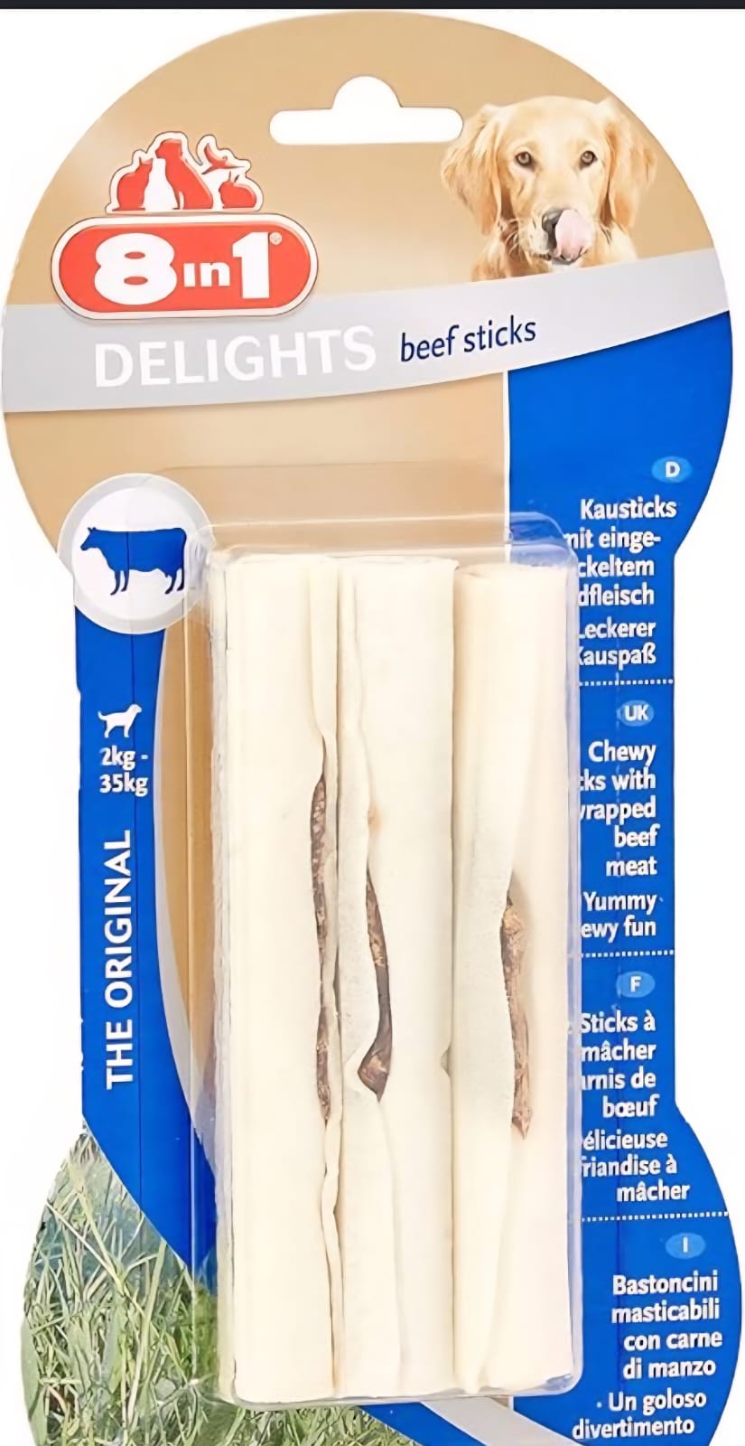 Delights 8 in 1 Beef Sticks (75 g)