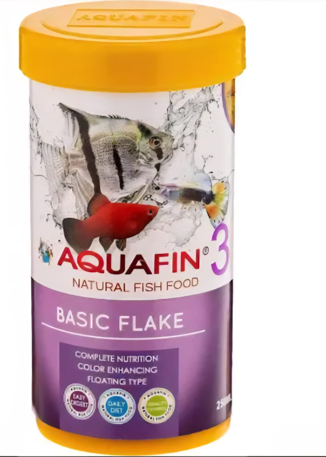 Aquafin  Basic Flakes Fish Food 250ml