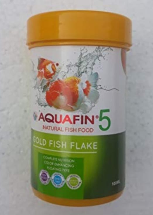 Aquafin Gold Fish Flakes 100ml