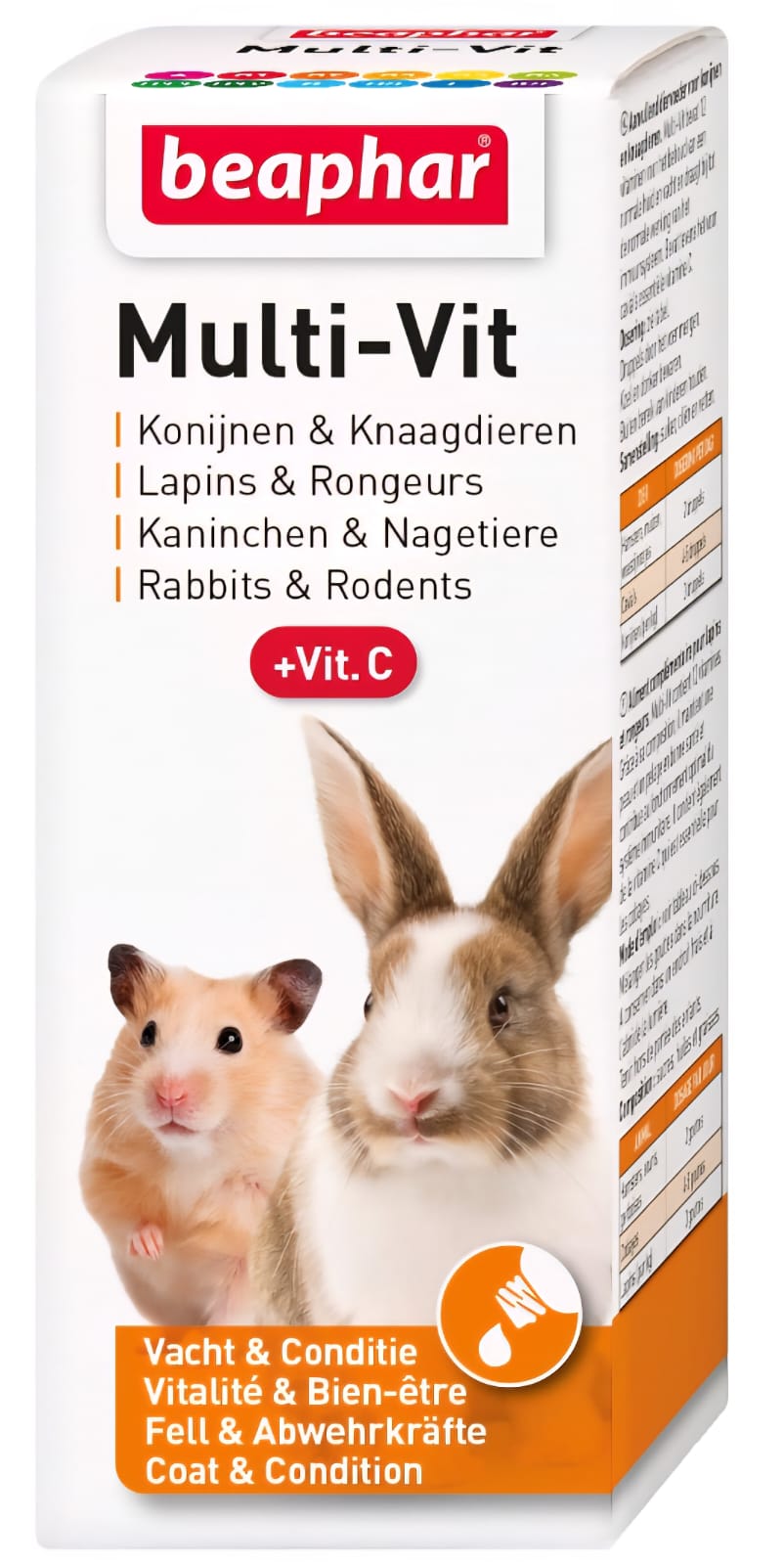 Beaphar Multi Vitamin for Rabbits & Rodents (20 ml)