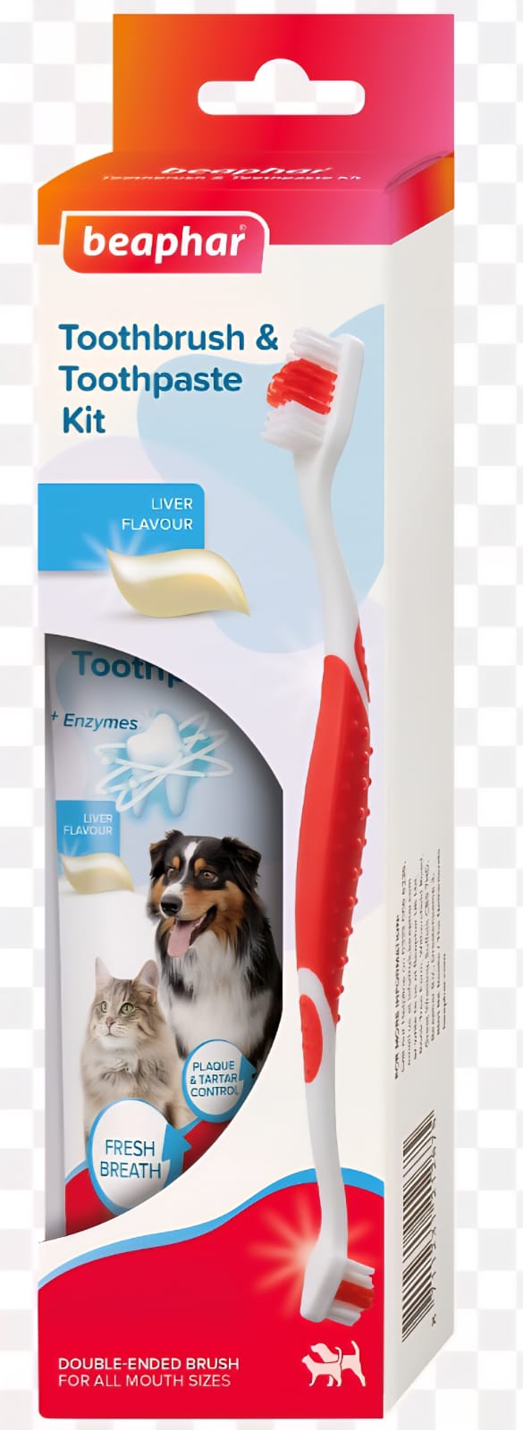 Beaphar Toothbrush and Toothpaste kit 100g