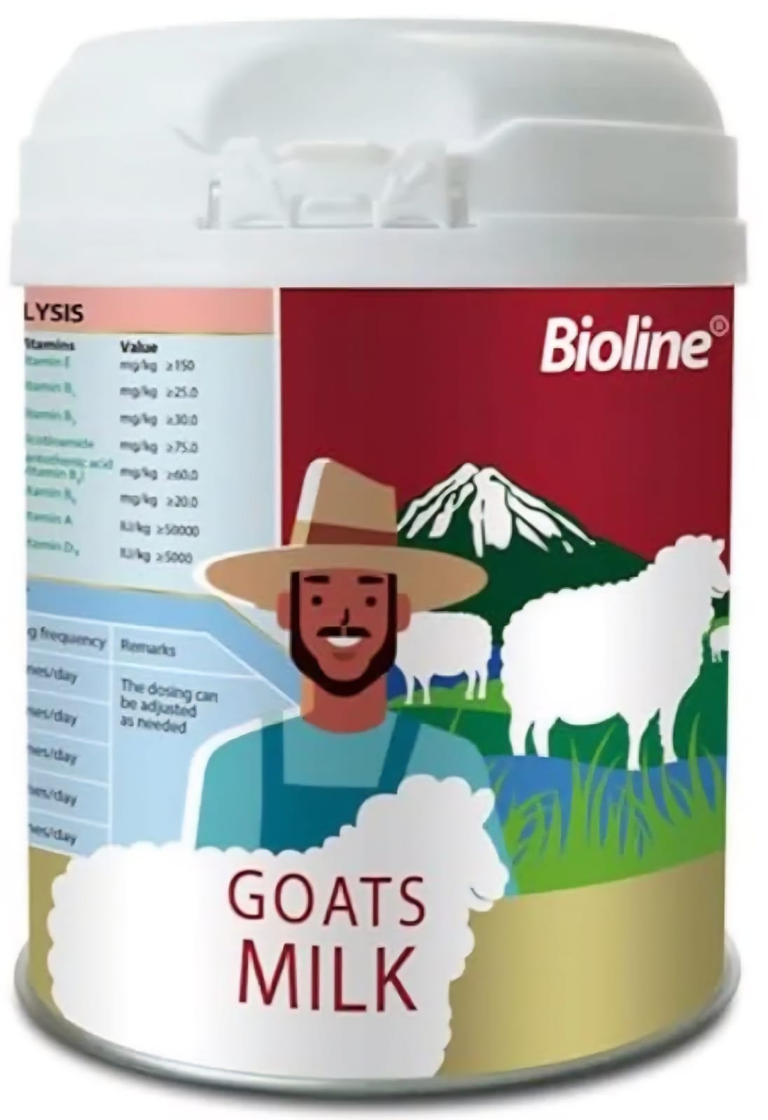 Bioline Goats Milk With Probiotic For Cats And Dogs 200g