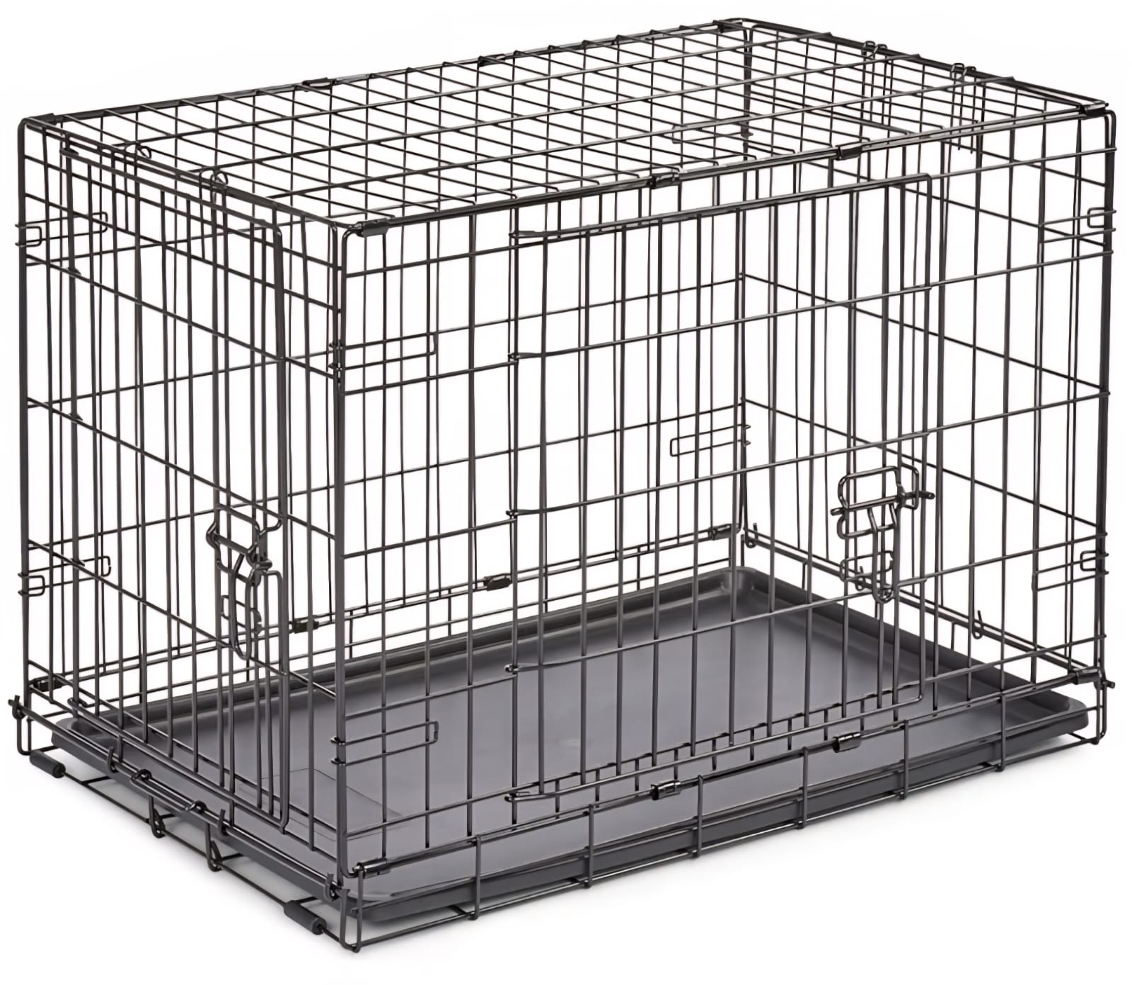 ConTour 2 Door Folding Dog Crate36.74L×23.43W ×24.57H