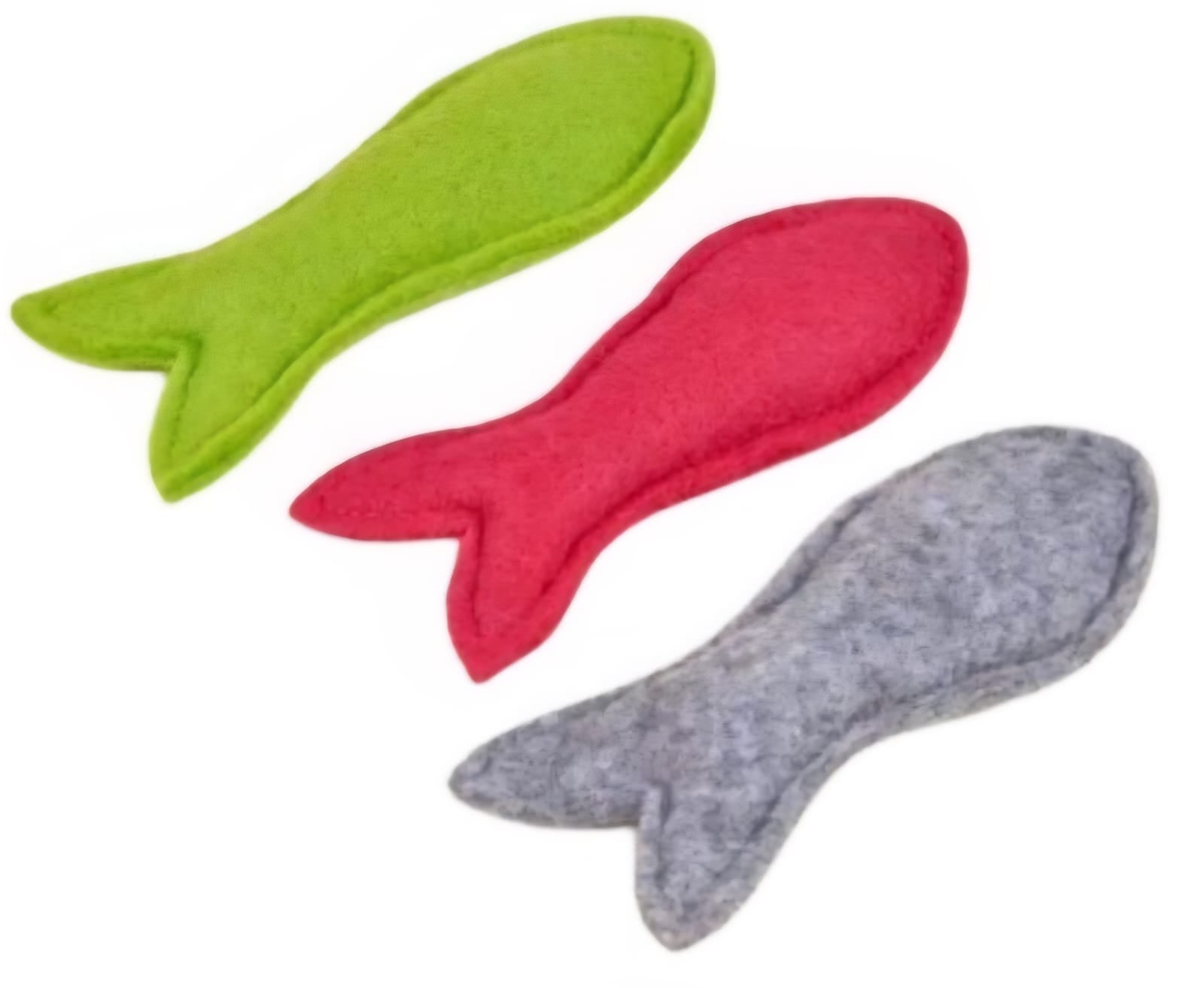 Fofos Fish Shaped Cat Toy
