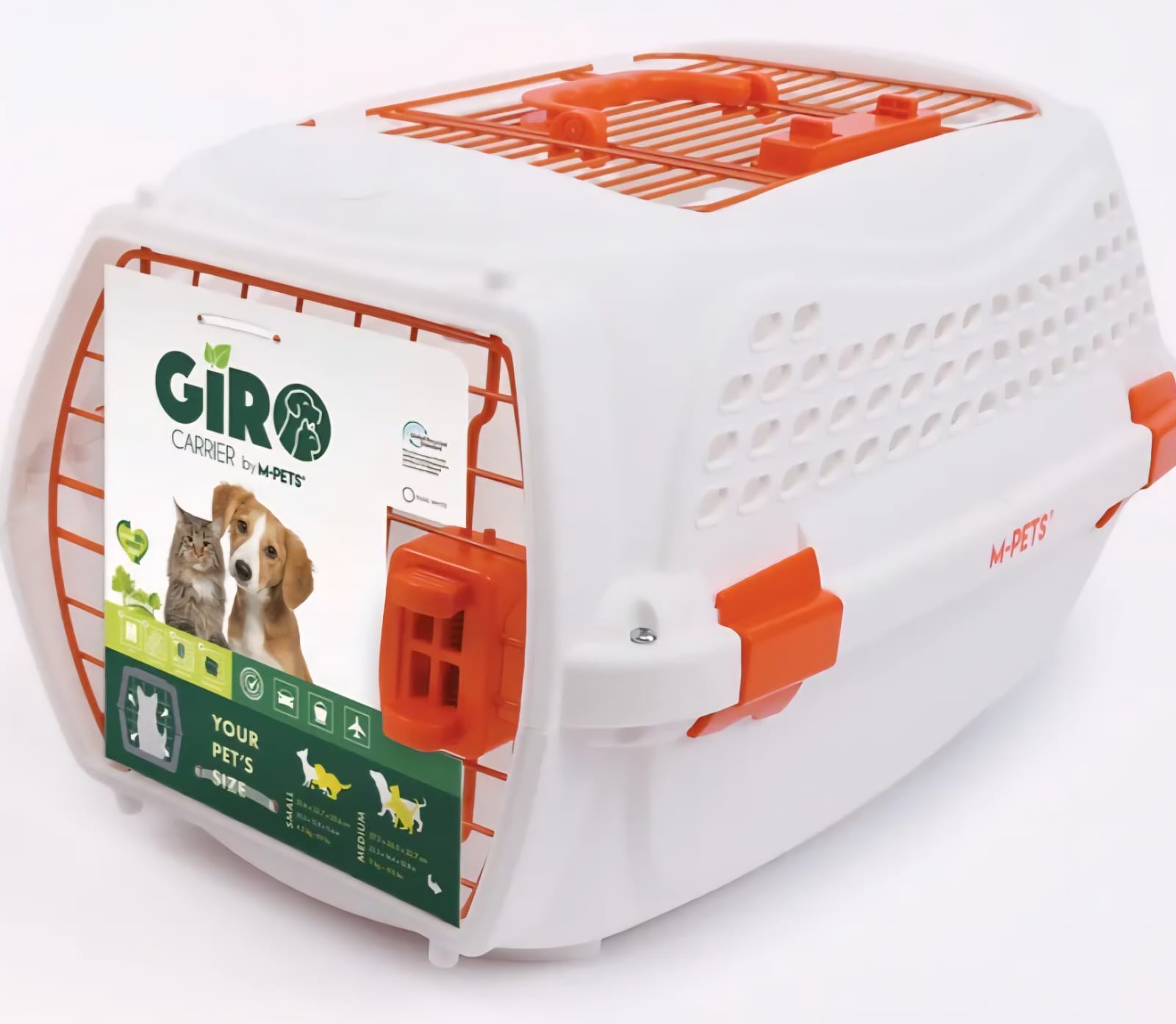 Giro Carrier For Dogs And Cats  Pearl white