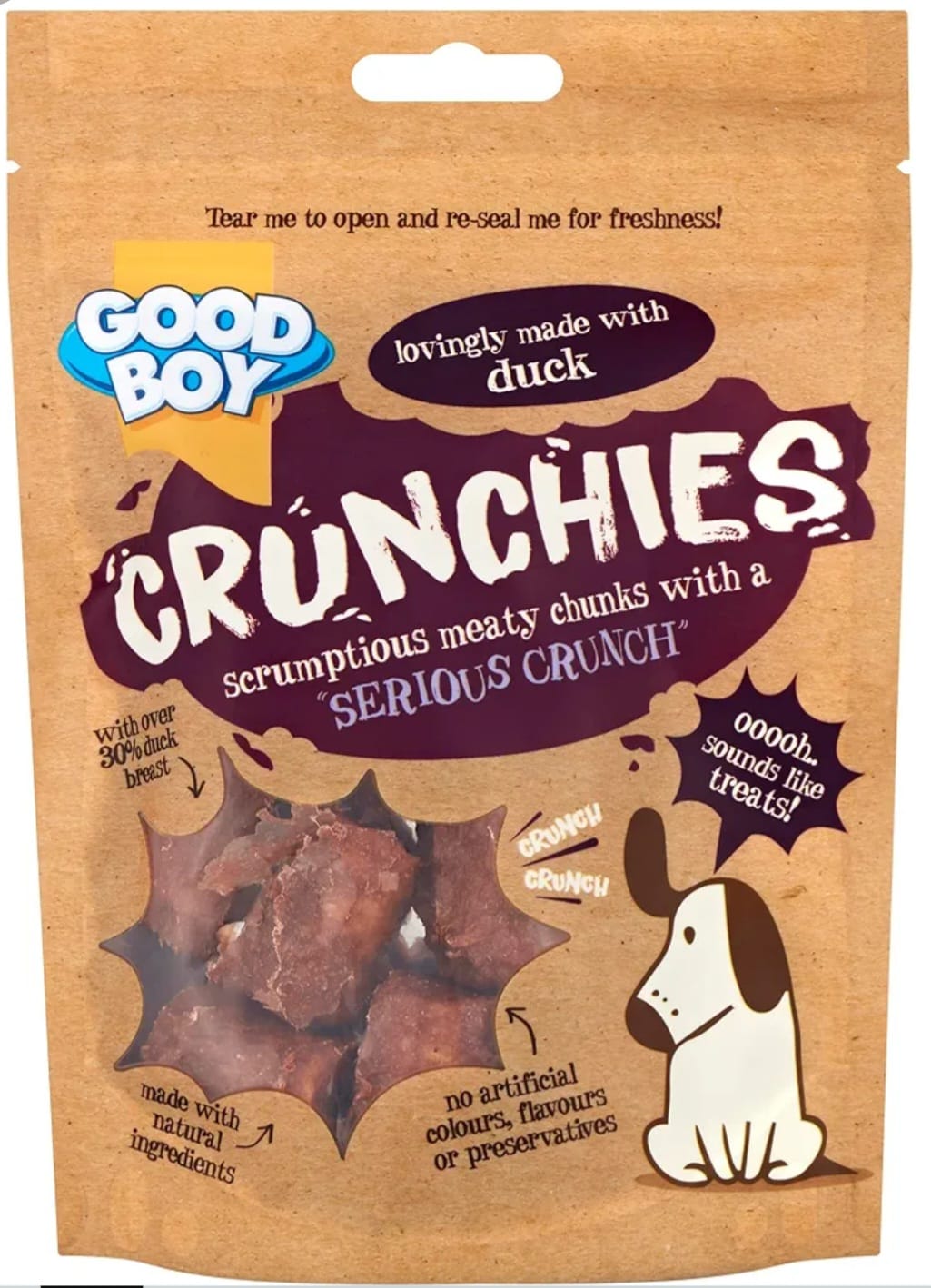 Good Boy Crunchies Minis Made With Duck 60g