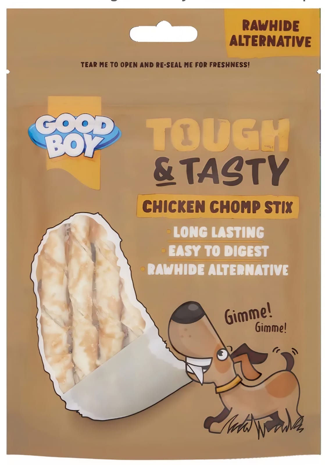 Good Boy Touch And Tasty Chicken Chomp Stix 60g