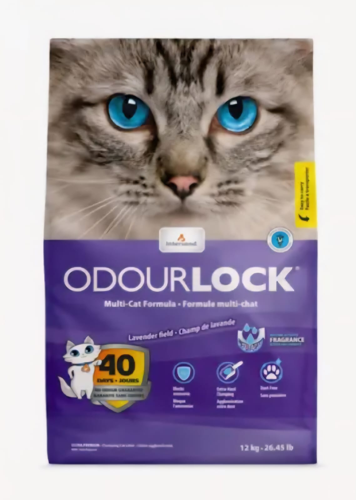 Intersand Odourlock Cat Litter Lavender 12kg