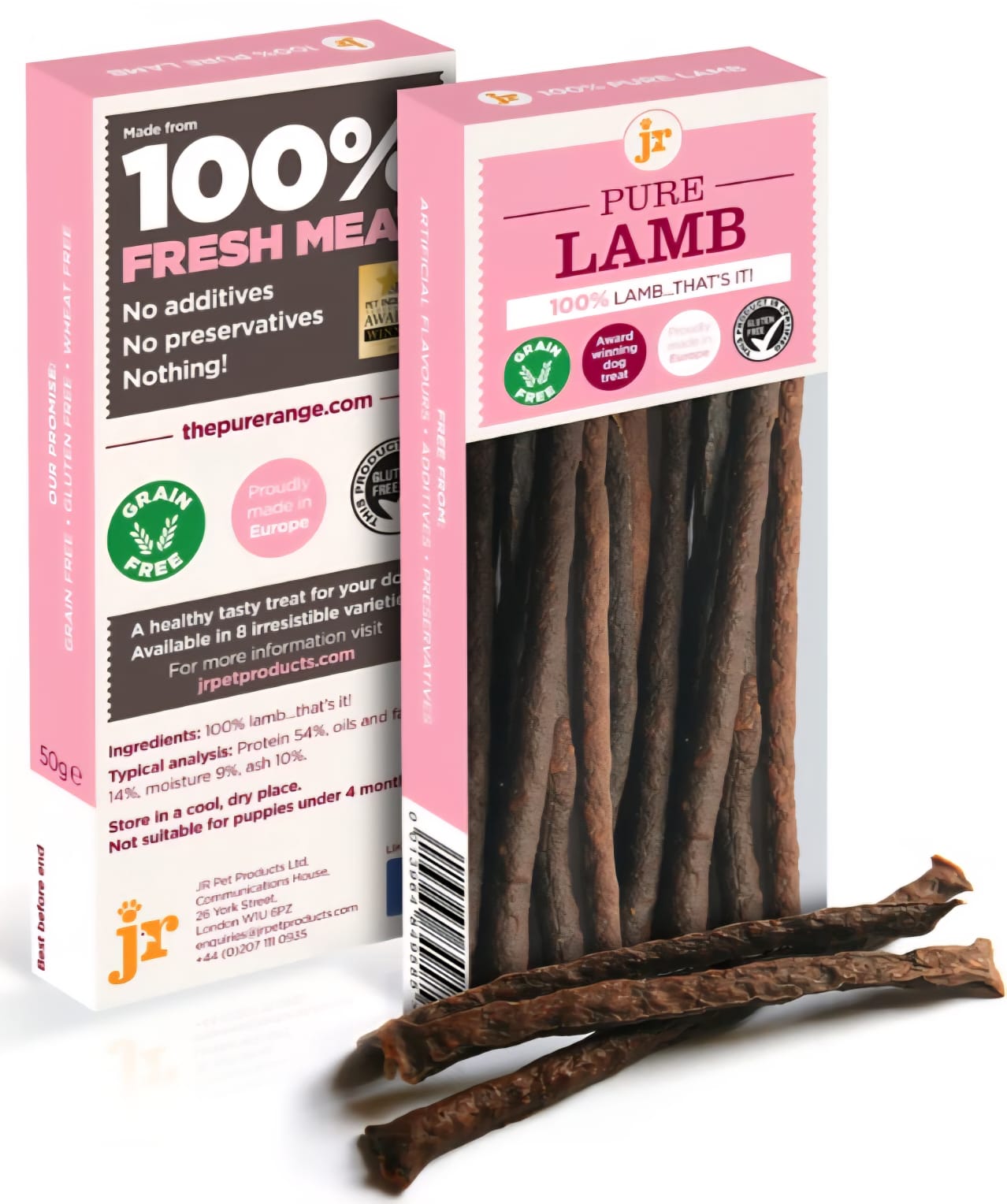 Jr Pure Meat Sticks Lamb For Dogs 50g