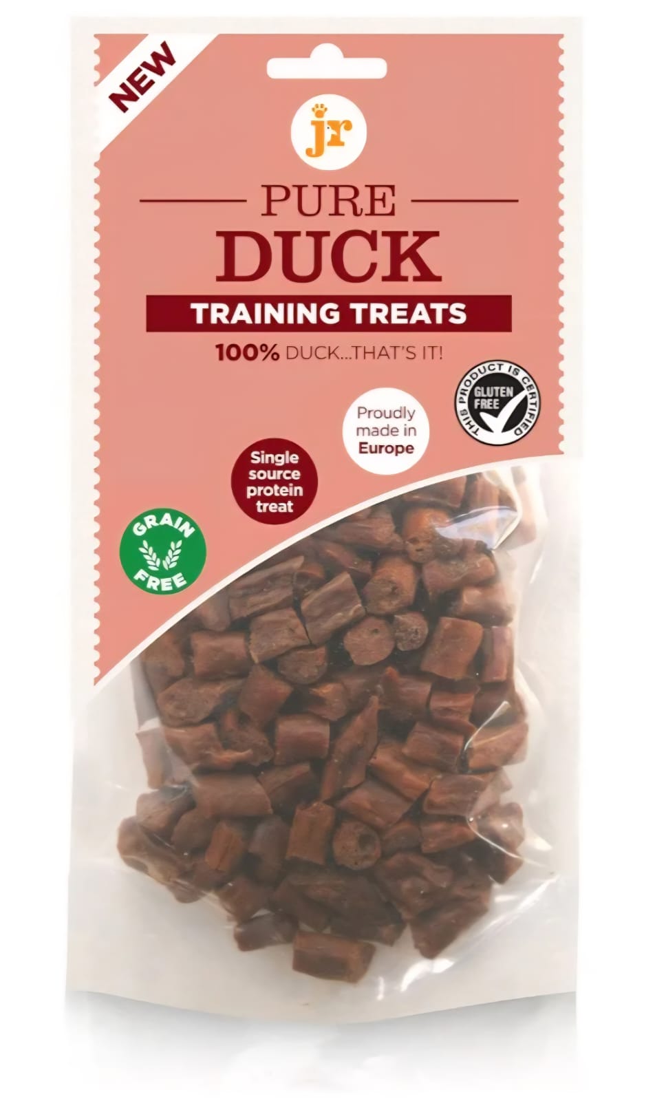 Jr Pure Trainings Treats  Duck 85g