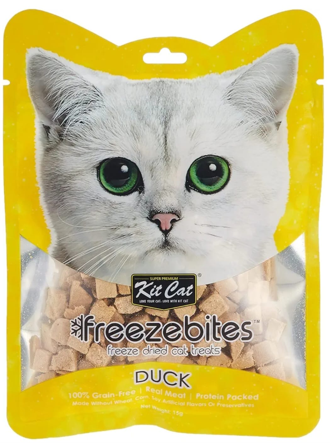Kit Cat Freezebites Cat Treats  Duck 15g