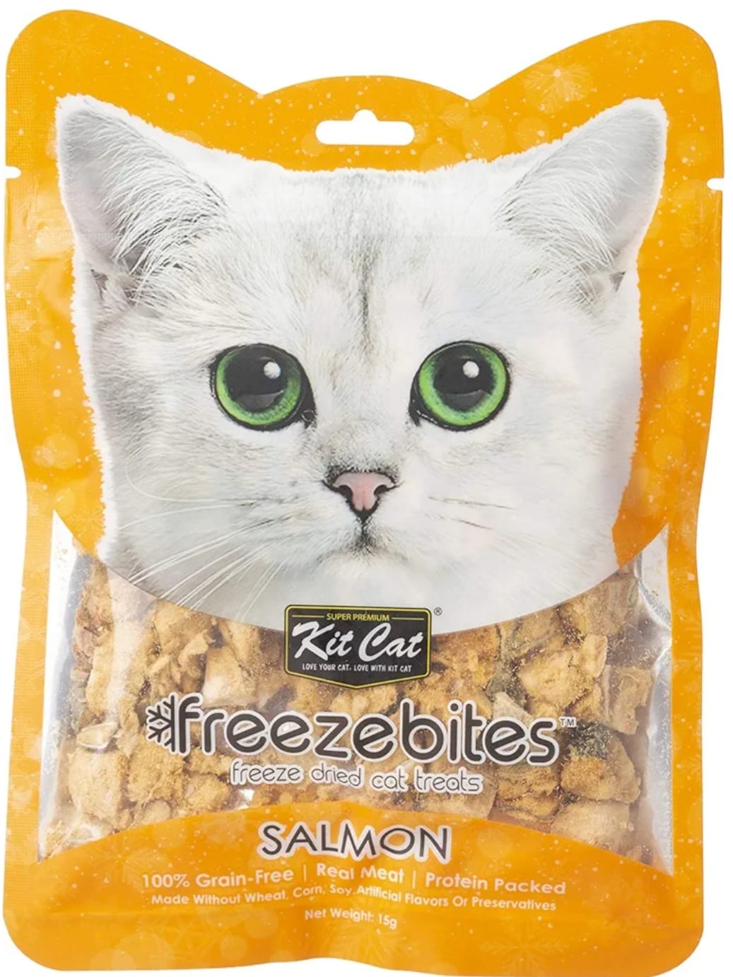 Kit Cat Freezebites Cat Treats Salmon 15g