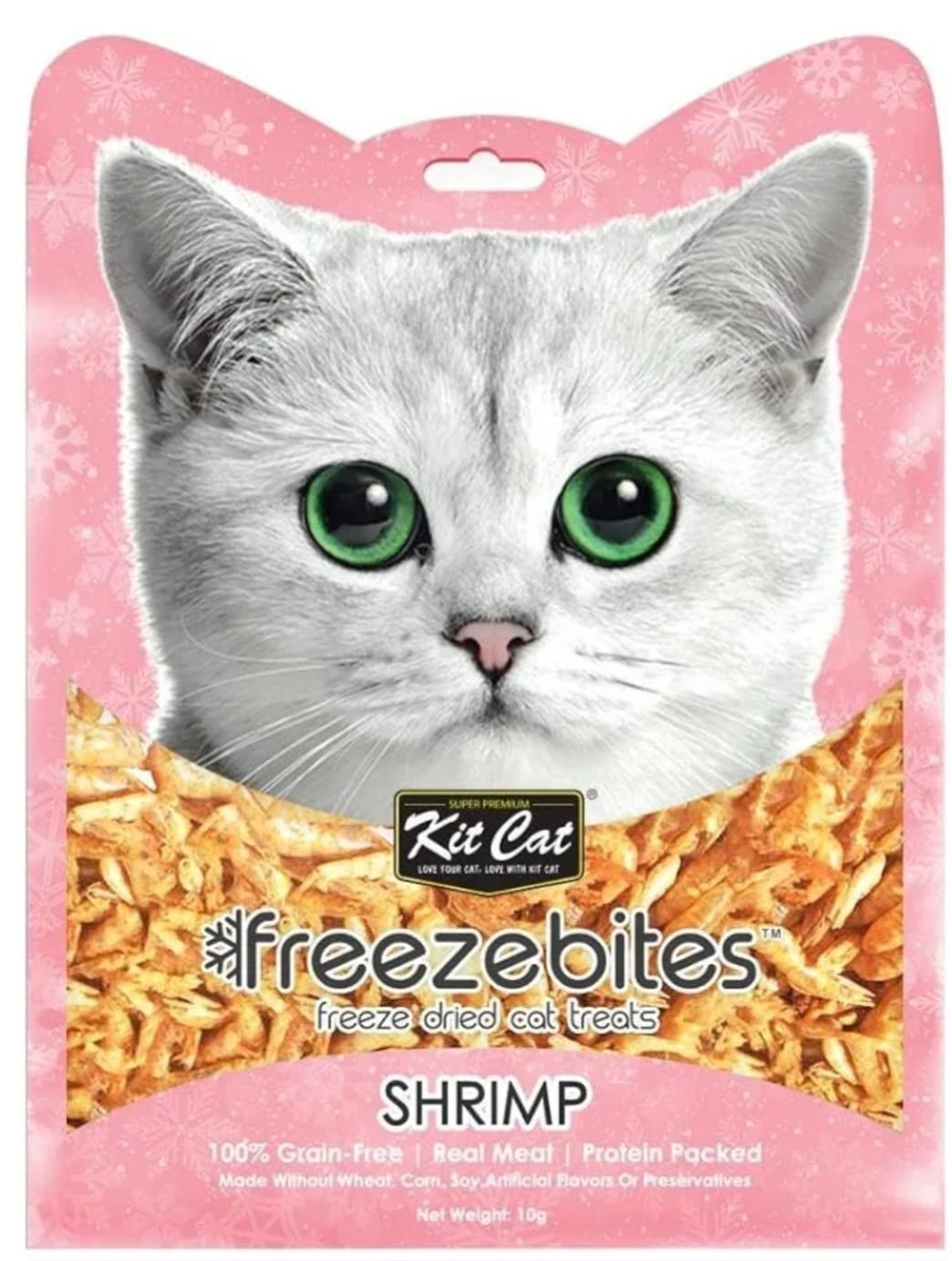 Kit Cat Freezebites Cat Treats Shrimp 15g