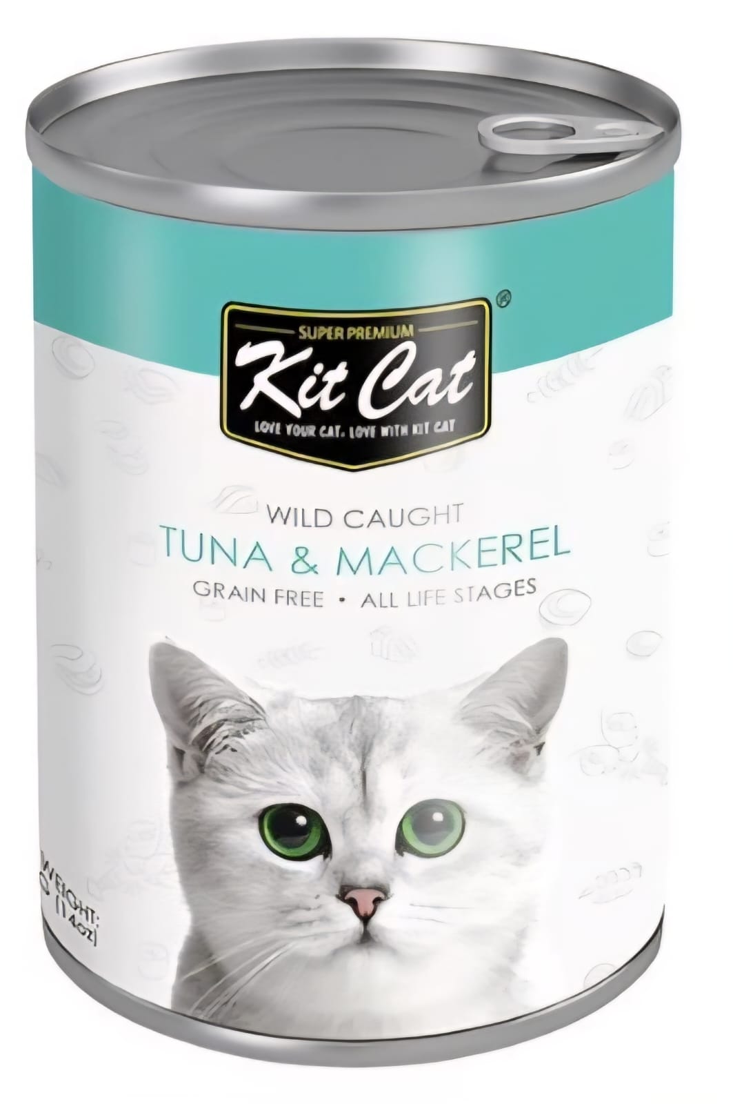 Kit Cat Tined  Food Tuna And Mackerel 400g