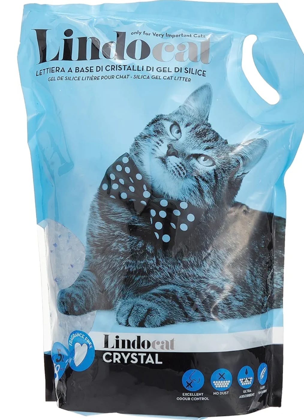 Lindocat cat litter  5l crystal