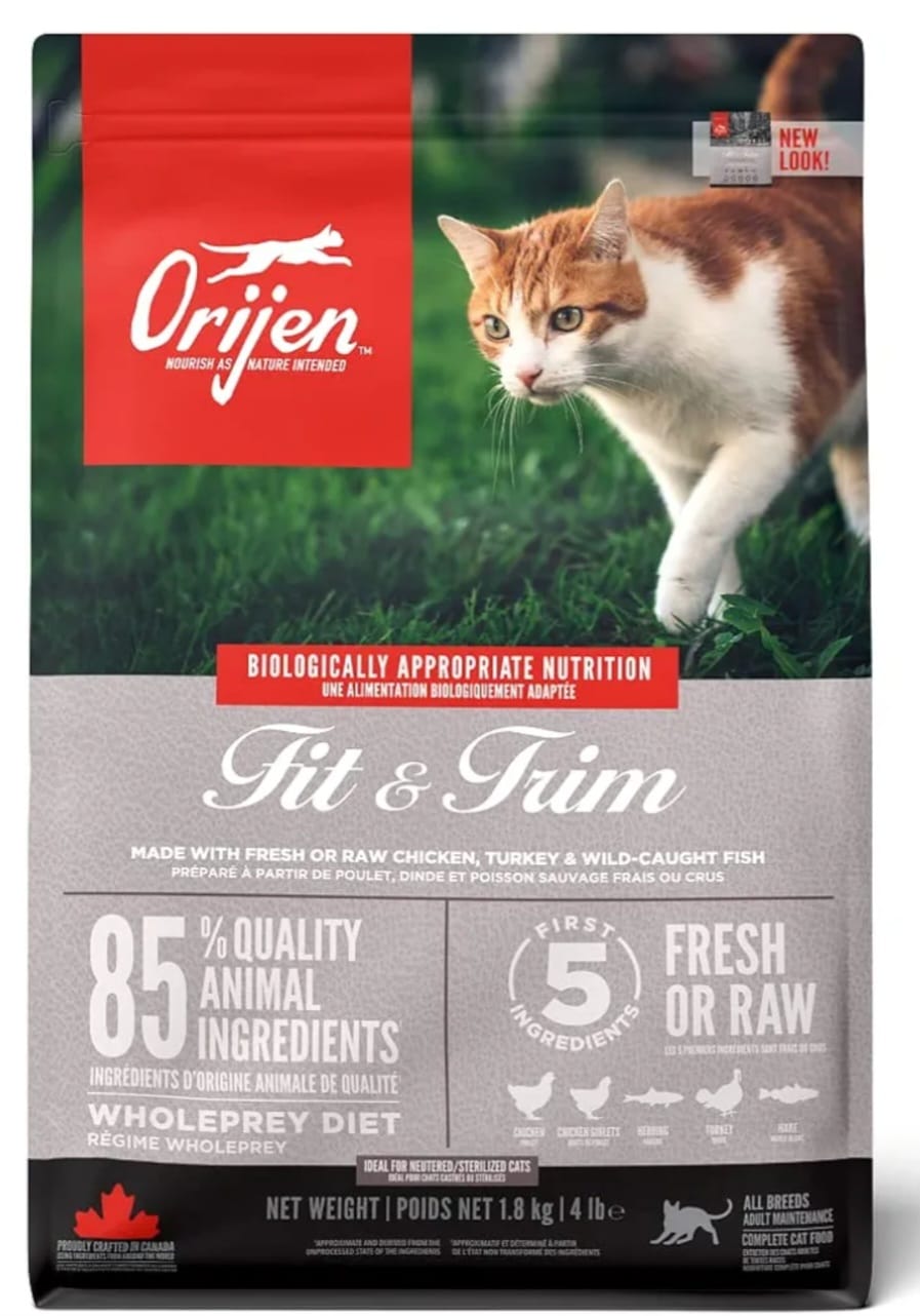 Orijen Fit And Trim Chicken And Turkey 1.8kg