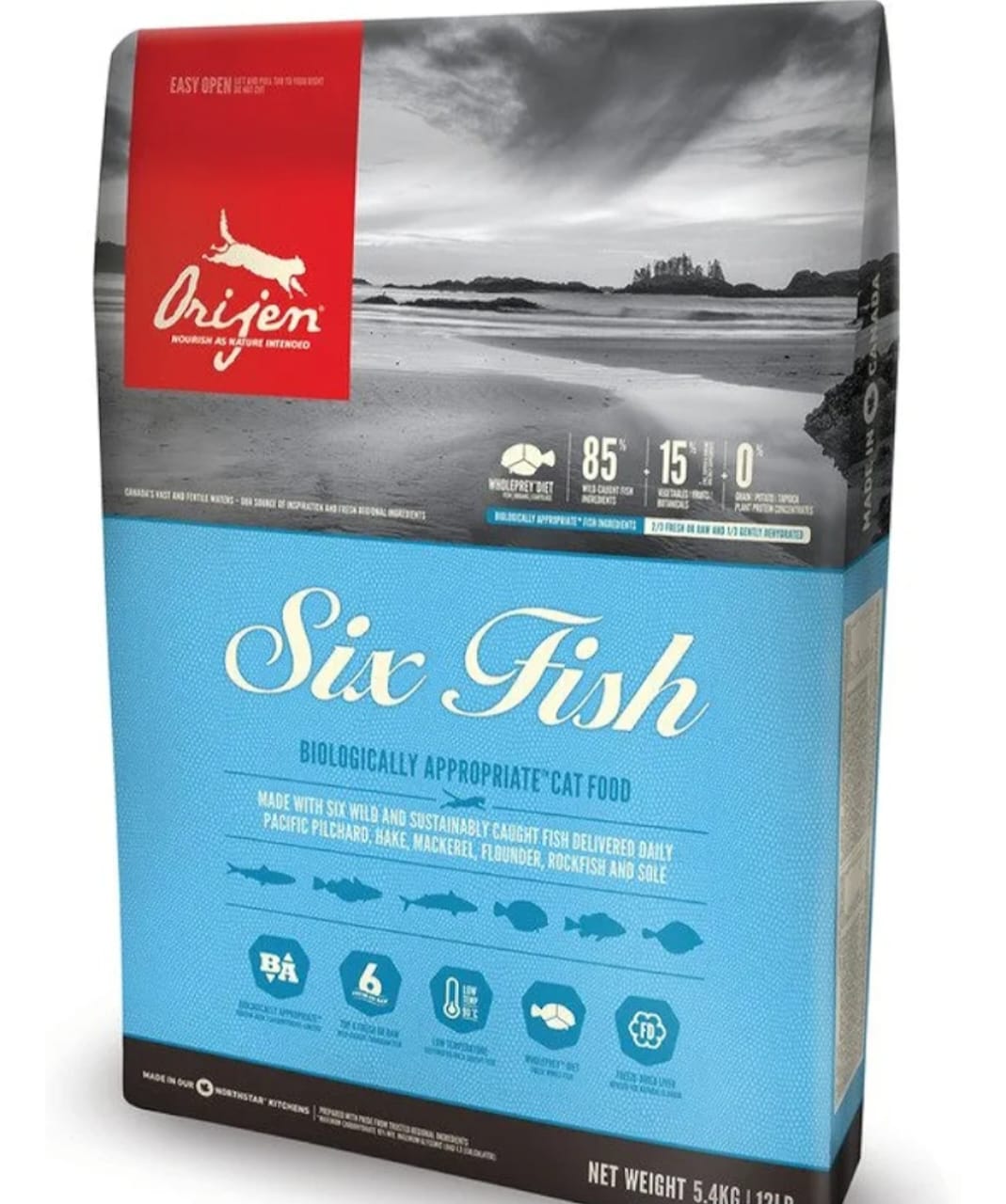 Orijen six fish 340g