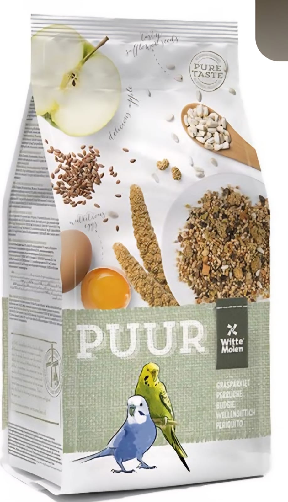PUUR Witte Molen Budgie Food 750g
