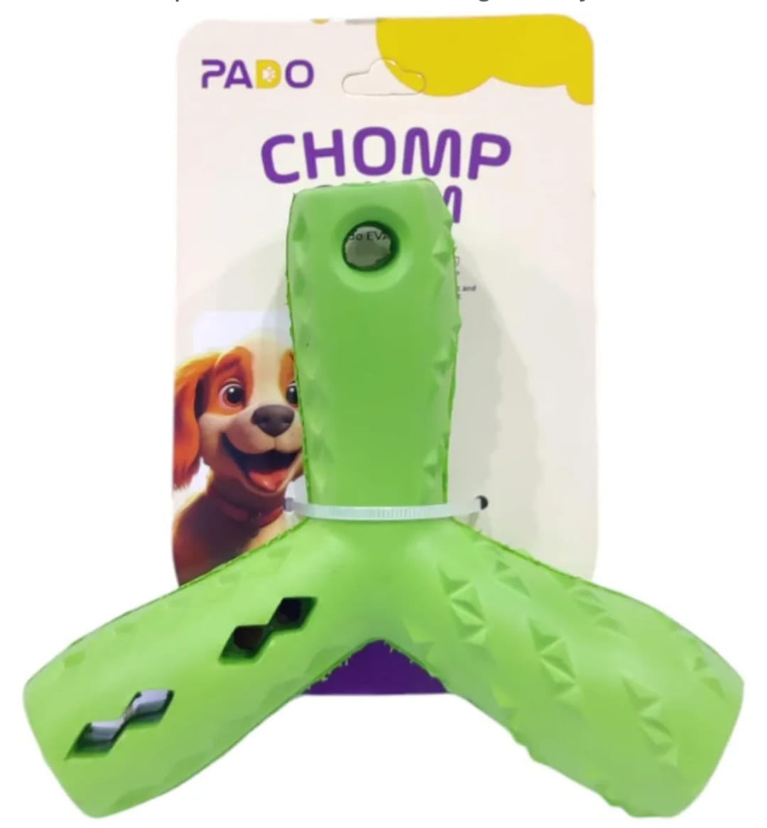 Pado chomp chum dog toy soft