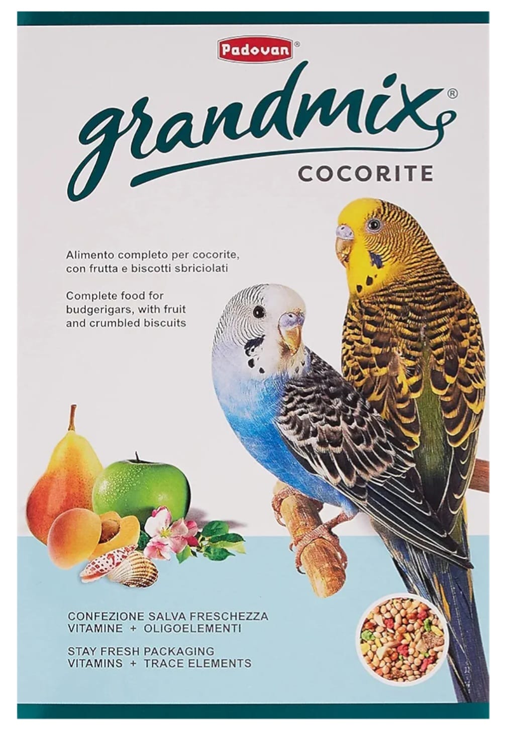 Padovan Grandmix Cocorite Food For Budgerigars 1kg