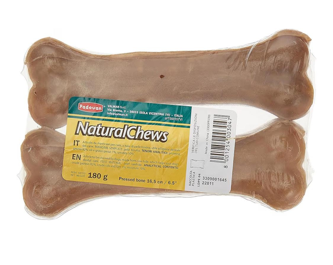 Padovan Natural Chewsbone 16.5 Cm(2Pc)