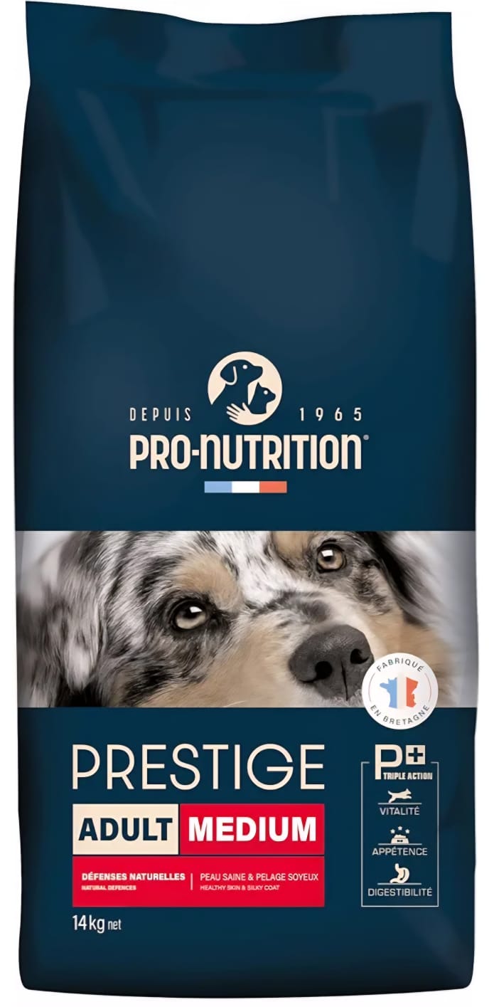 Prestige Medium Adult Dog Dry Food Natural Defences 15kg