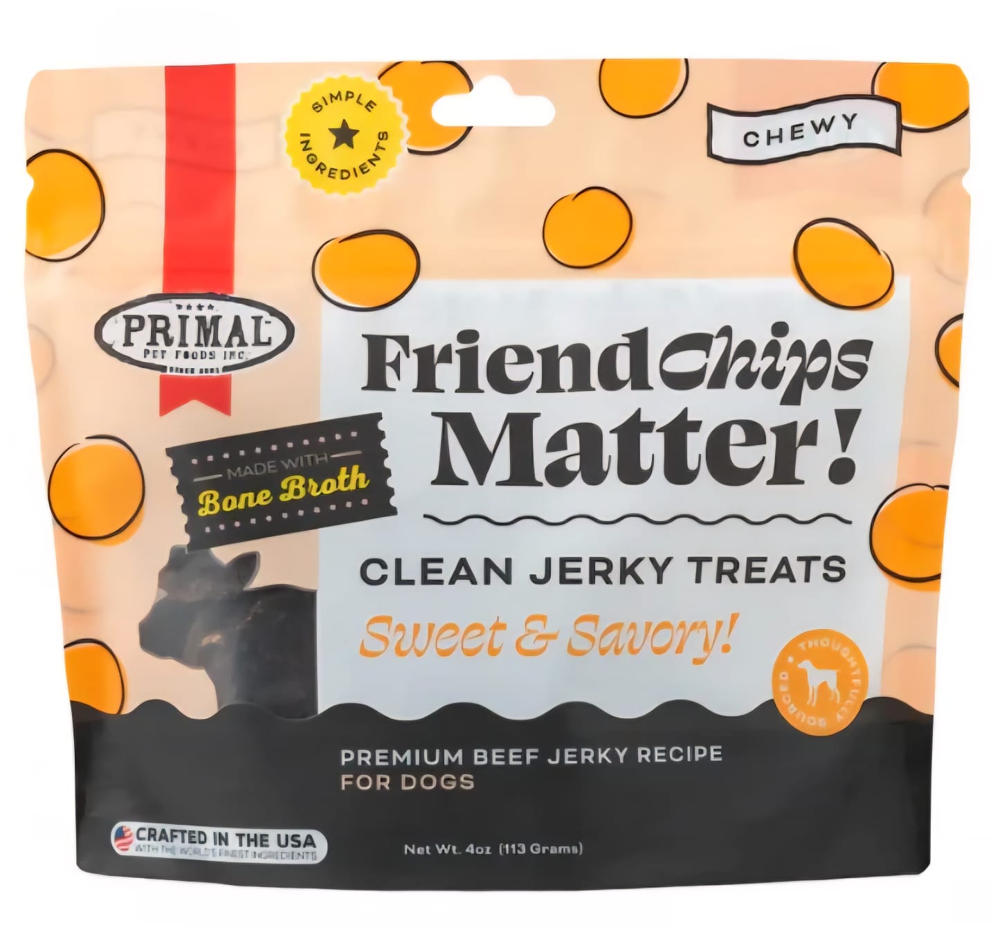 Primal Friend Chips Matters  Sweet And Savory Premium Beef Jerky Recipe  Dor Dogs
