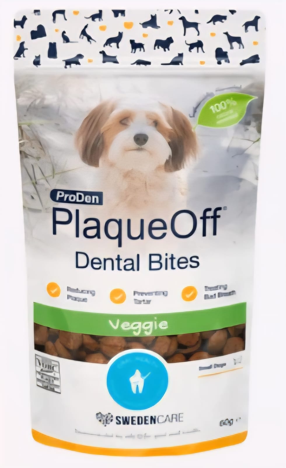 ProDen PlaqueOff لدغات الأسنان للكلاب 60 جم