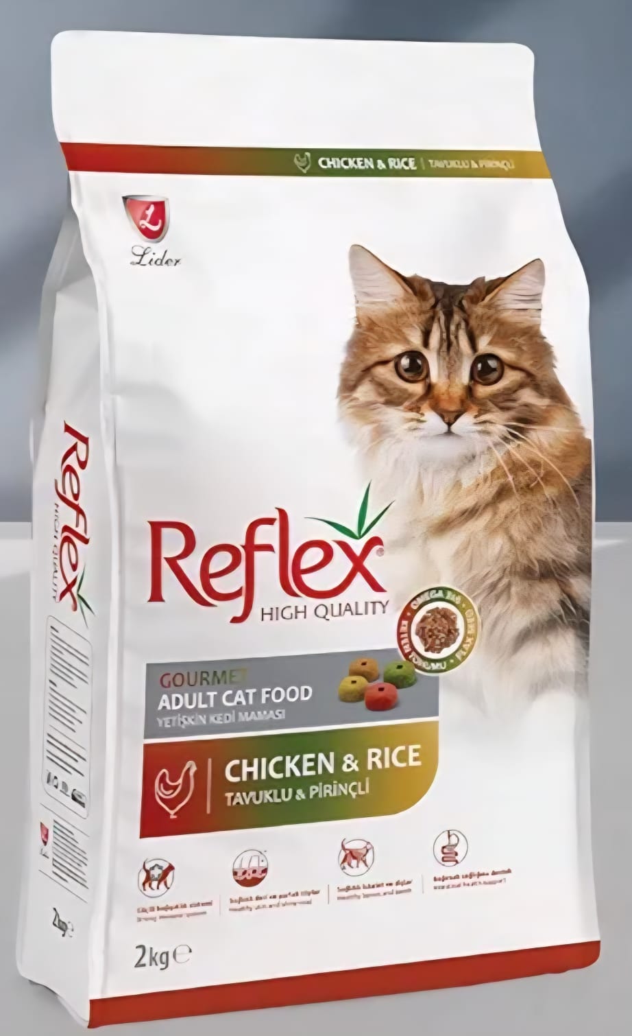 Reflex Gourmet Adult Cat chicken And Rice 2kg