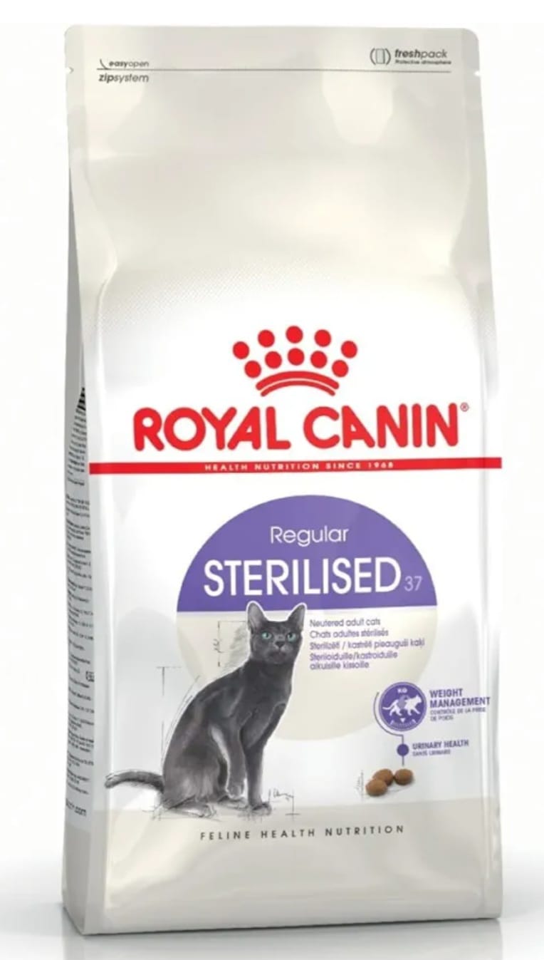 Royal  Canin  Sterilised 37 Feline Health Nutrion  2kg