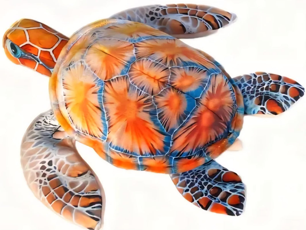 SAAS Realistic Ocean Sea Turtle Soft Toy