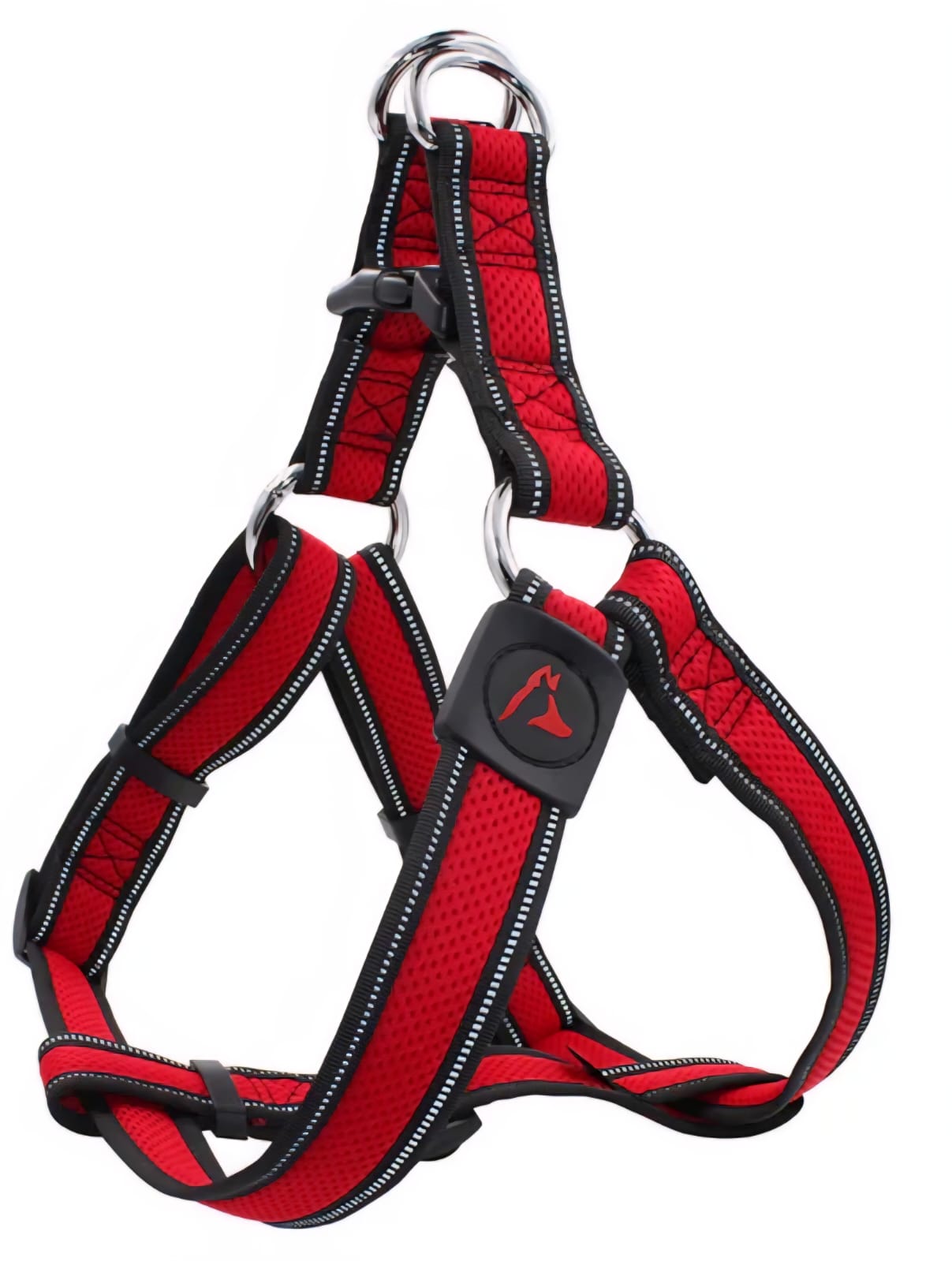 Saas Harness Medium Size - Red