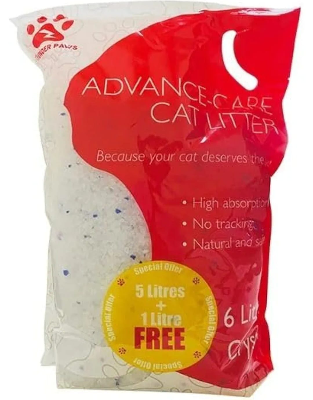 Thunder paws cat litter unsented