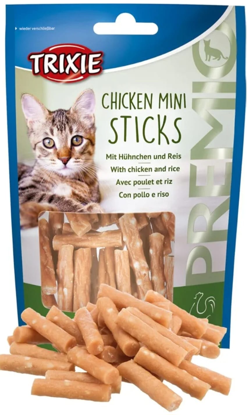 Trixie Cat Chicken Mini Sticks 50g