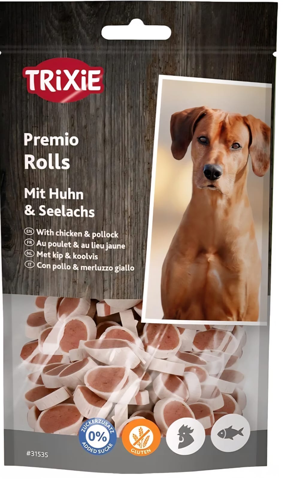 Trixie Premio Rolls with Chicken & Pollock 75g