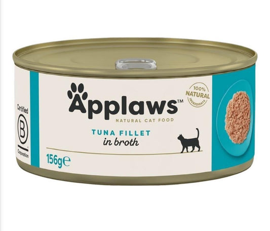 Applaws Tuna Fillet Adult Wet Cat Food 156g Tin