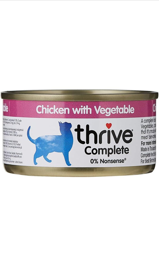 Thrive Complete Cat Chicken w/Vegetable Wet Food 75G
