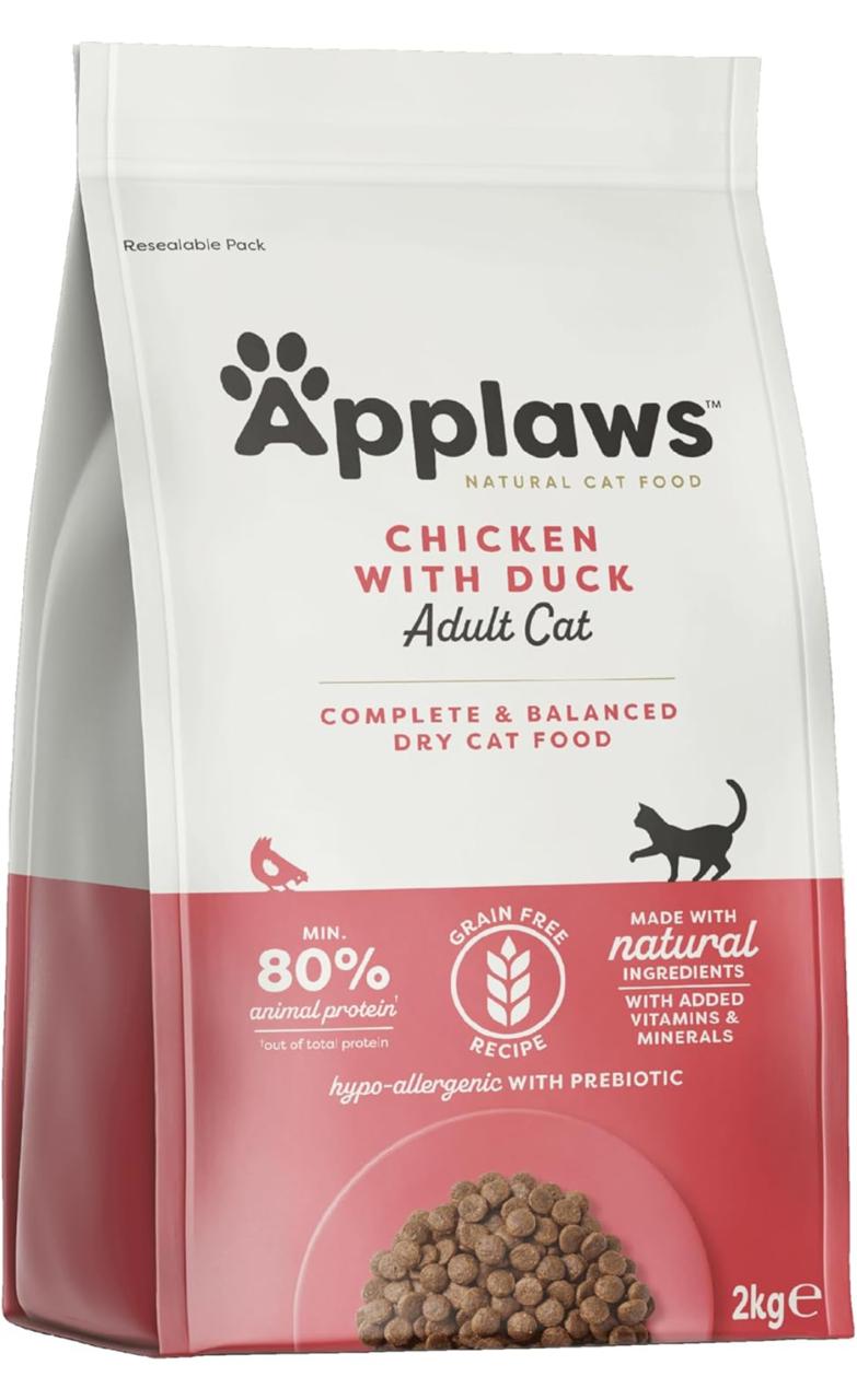 APPLAWS CAT CHICKEN & DUCK 2KG