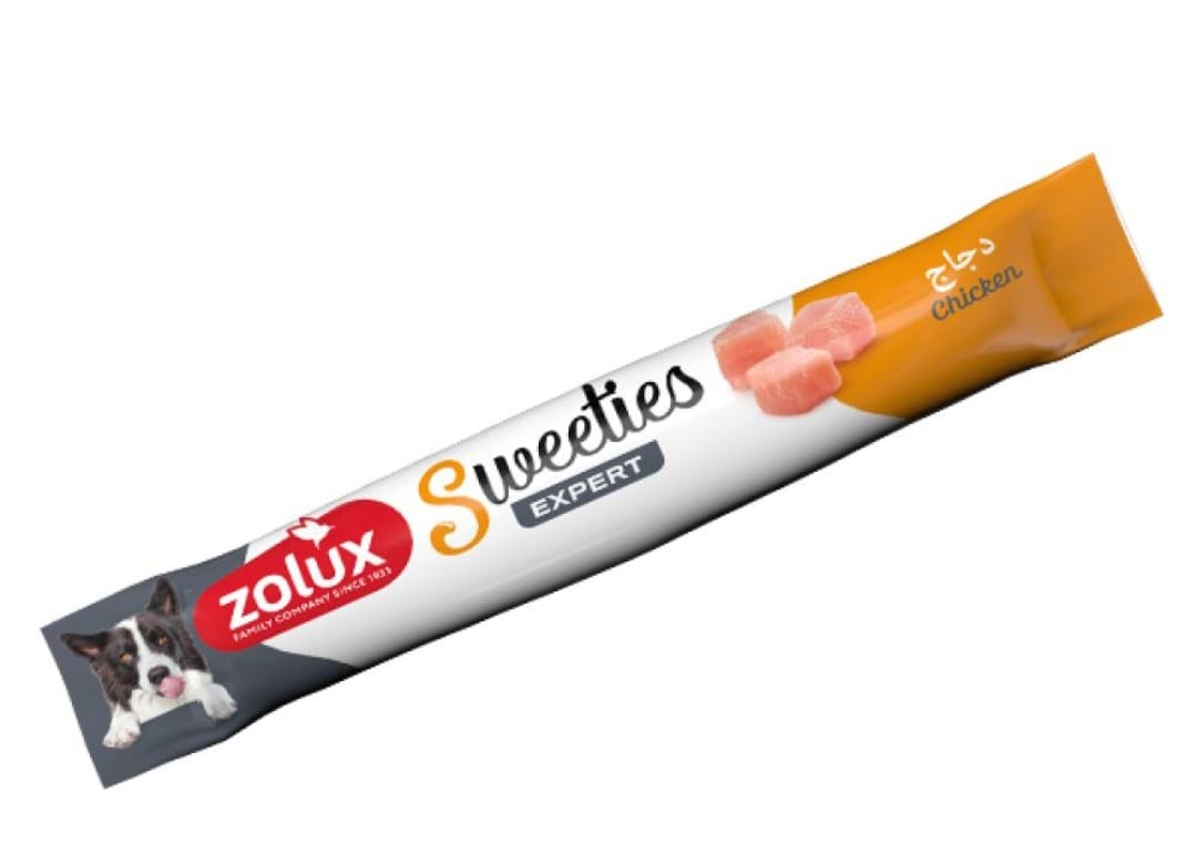 Zolux Sweeties Lickable Treats for Dogs – Chicken (14 g)